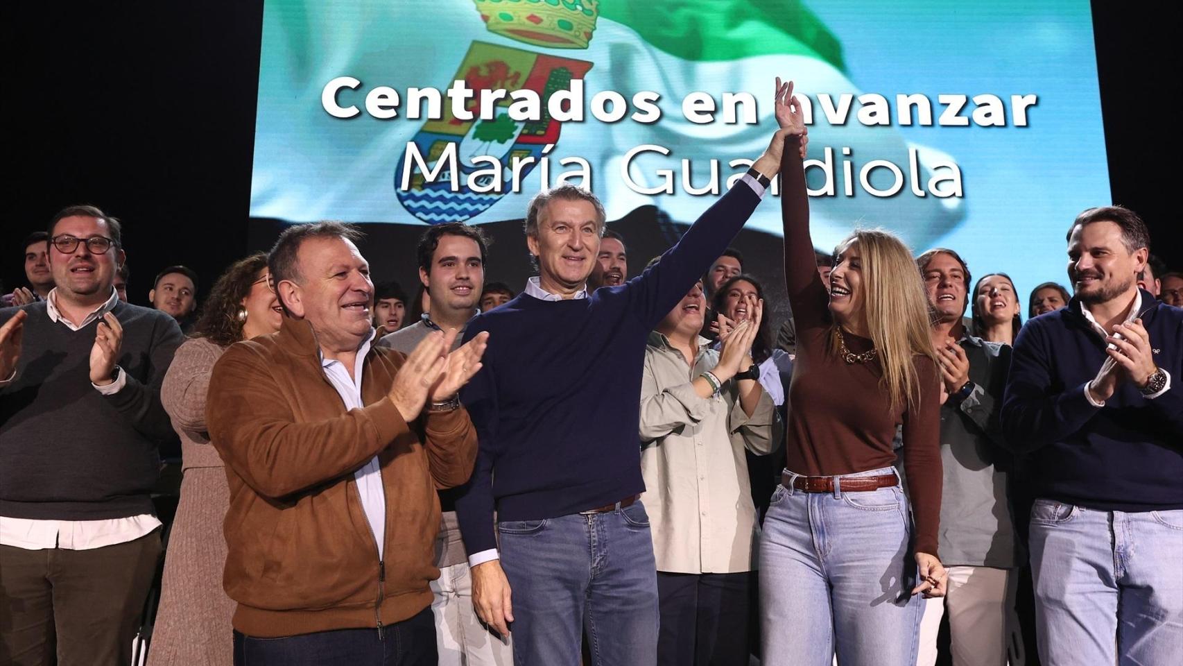 Feijóo, en Extremadura contra el PSOE y Vox: En frente tenemos la pinza del bloqueo que va a intentarlo todo