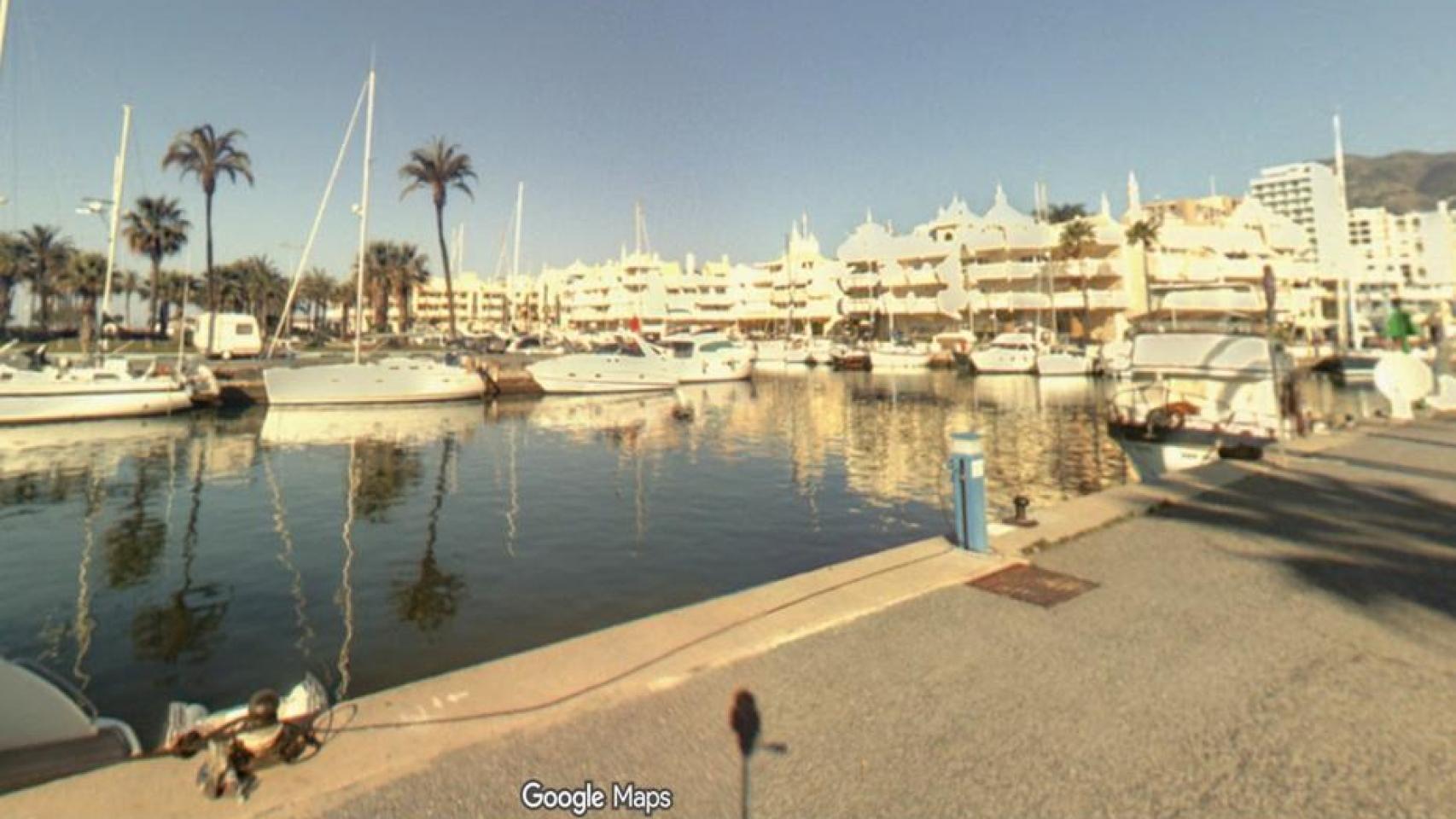 Imagen del puerto de Benalmádena.