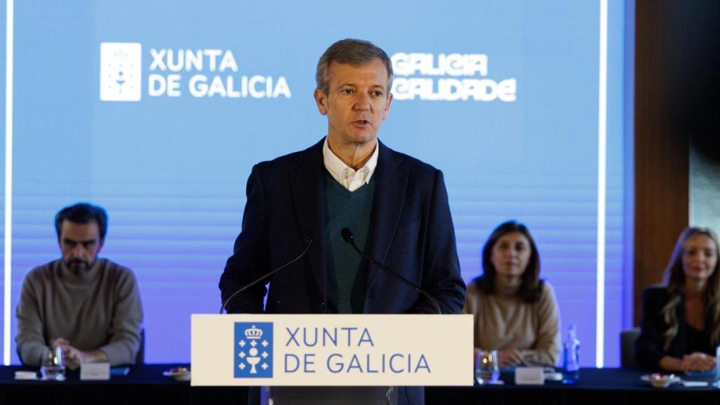 El presidente de la Xunta de Galicia, Alfonso Rueda