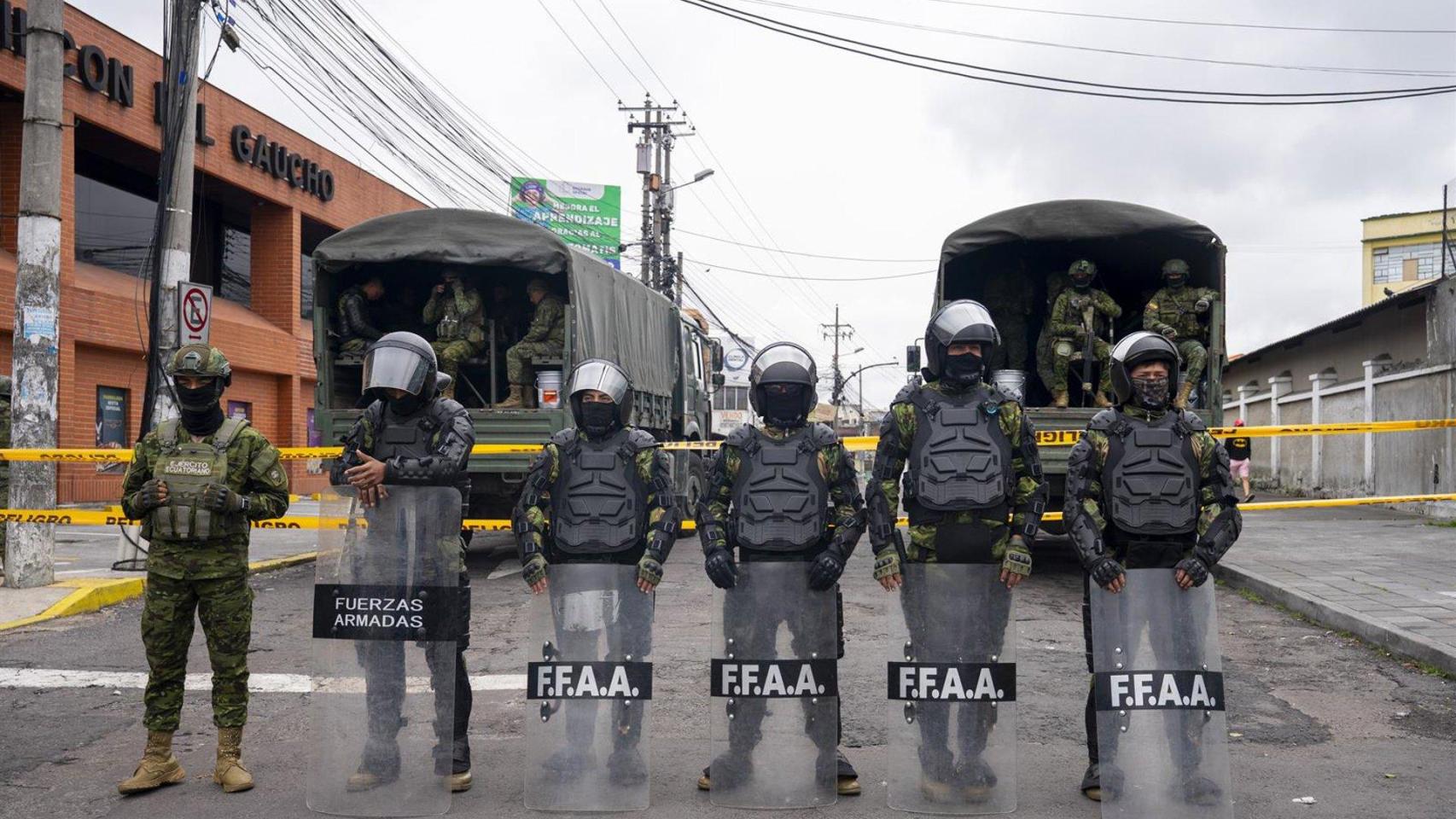 Imagen de archivo de la Policía de Ecuador.
