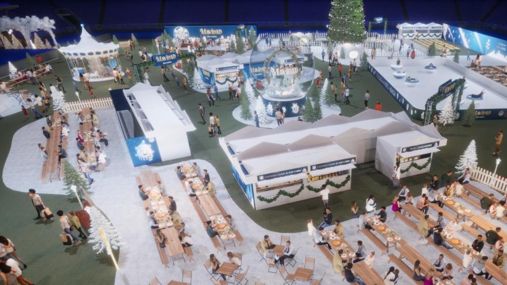 La Galería de Los Copos, una de las atracciones del Mavidad Bernabéu.