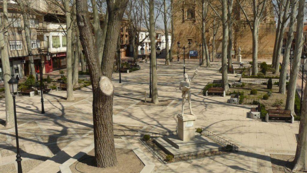 Centro urbano de Argamasilla de Alba.