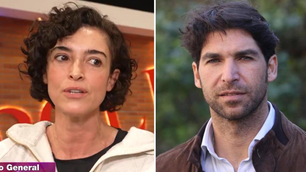 Blanca Romero y Cayetano Rivera en un montaje de BLUPER.