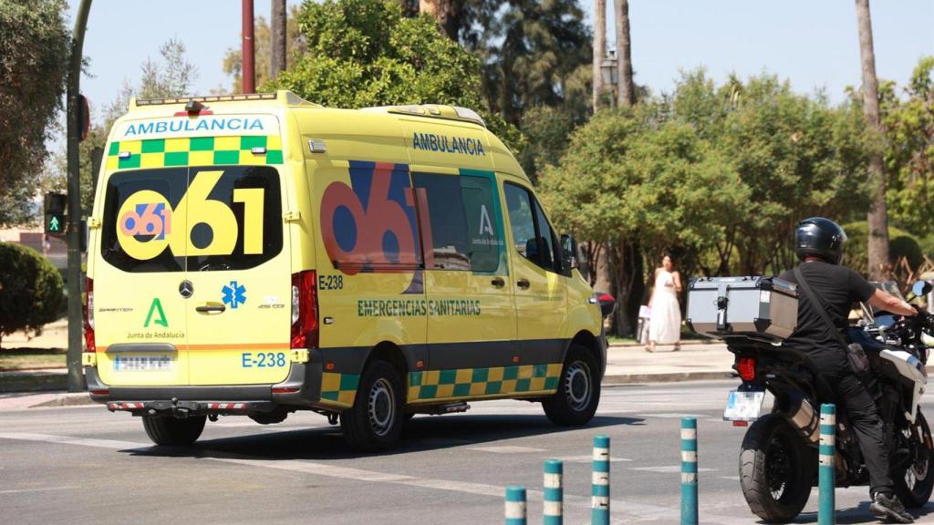 Imagen de recurso de una ambulancia.