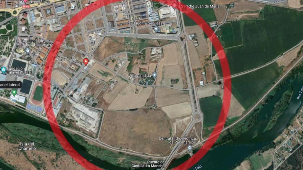 Parcela en subasta en Talavera de la Reina.