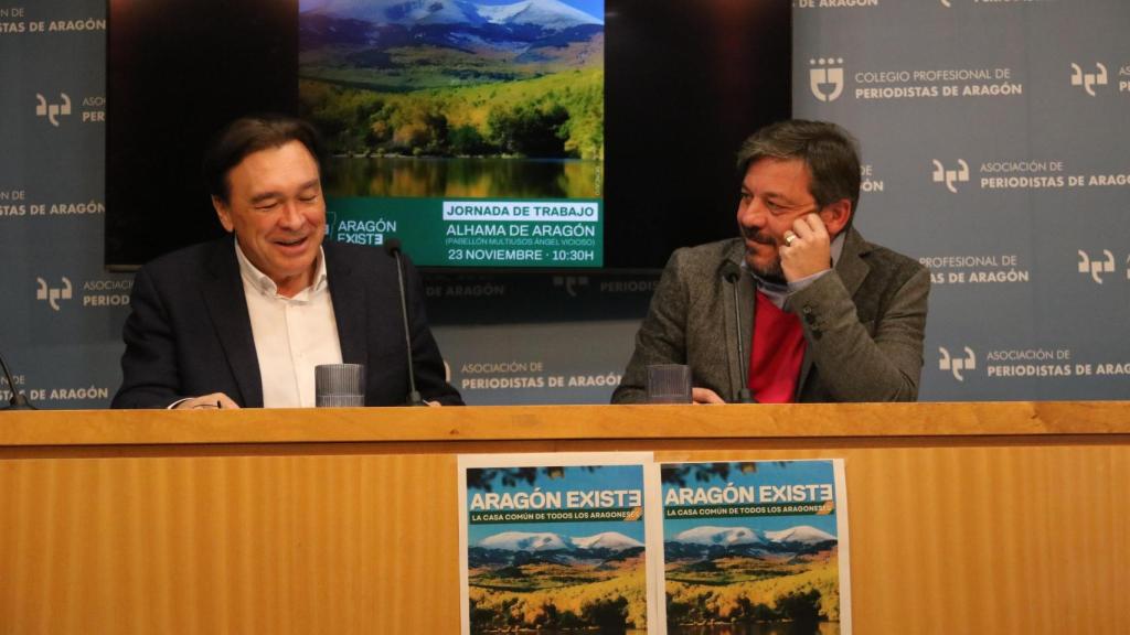 Tomás Guitarte y Valero Aguayos, de Aragón Existe