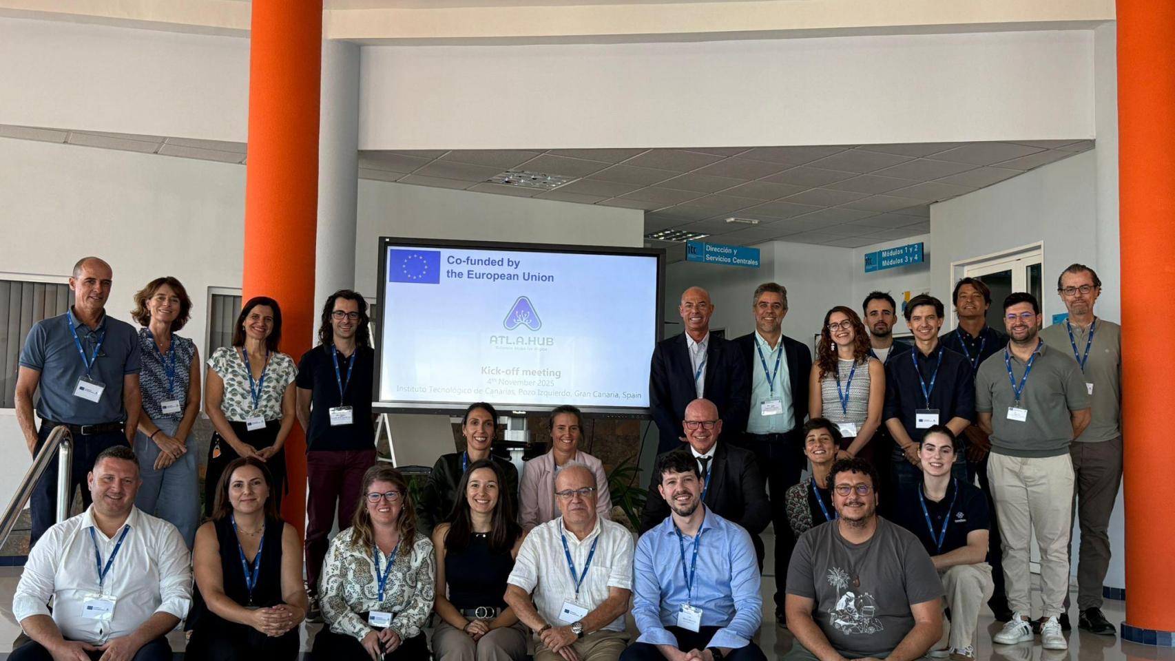 Acto de presentación de los dos 'hubs' atlánticos en Canarias y Portugal.