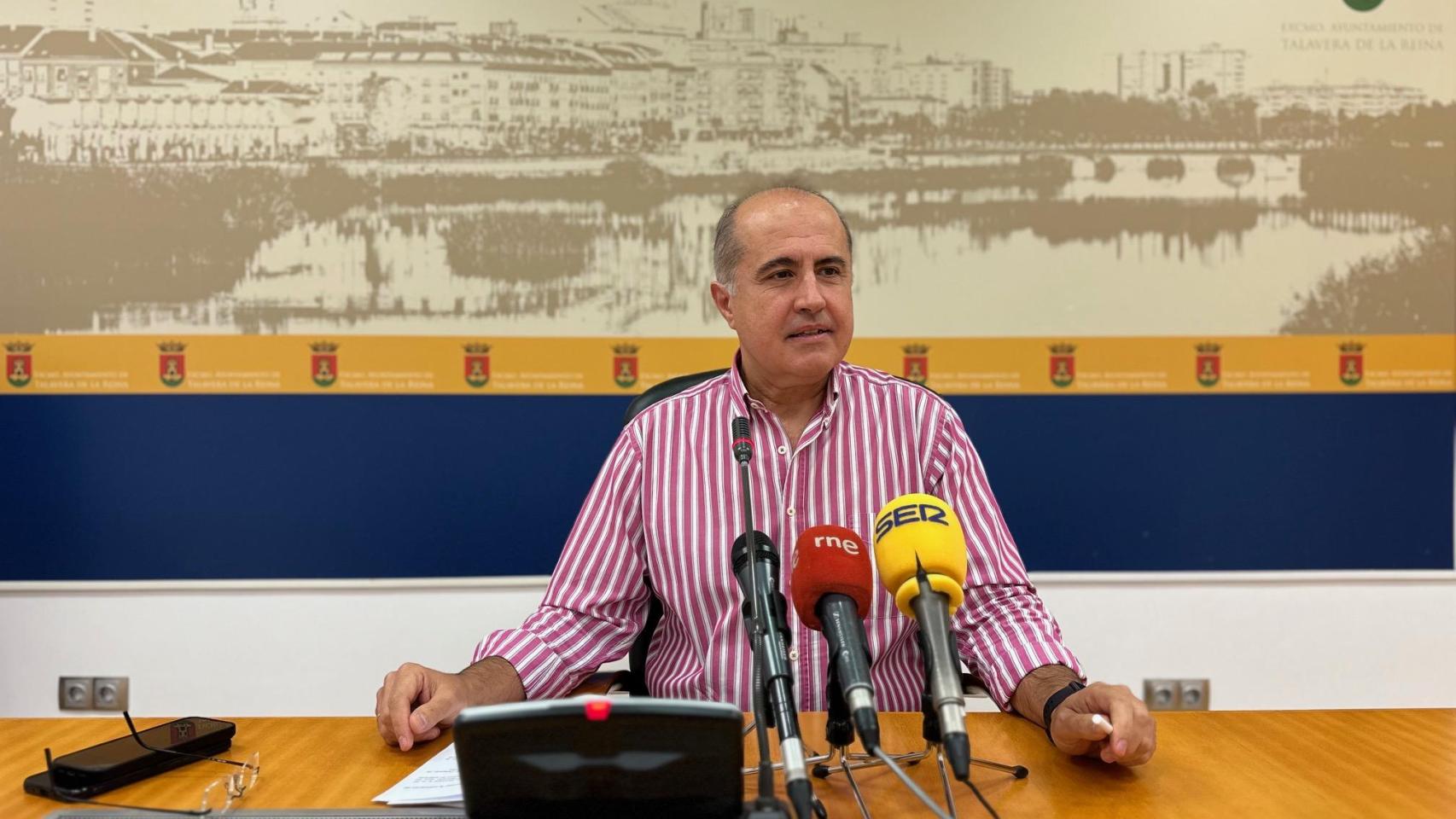 García-Barroso en rueda de prensa.