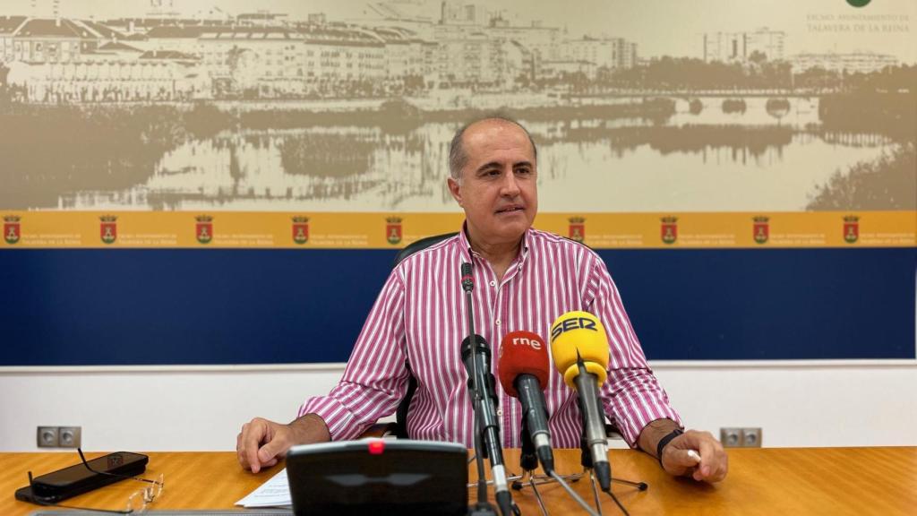 García-Barroso en rueda de prensa.