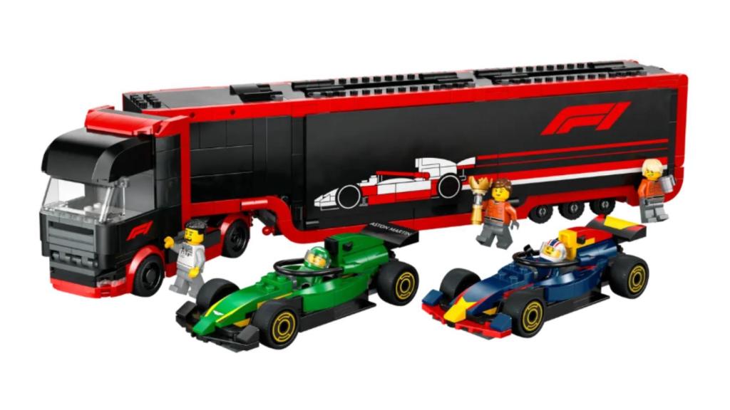 Camión de Fórmula 1 de Lego