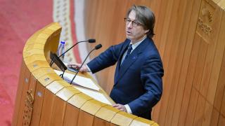 El conselleiro de Facenda, Miguel Corgos