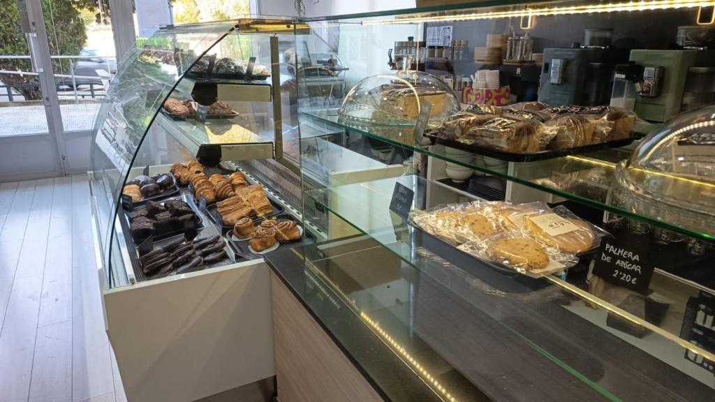 Mostrador de la cafetería.