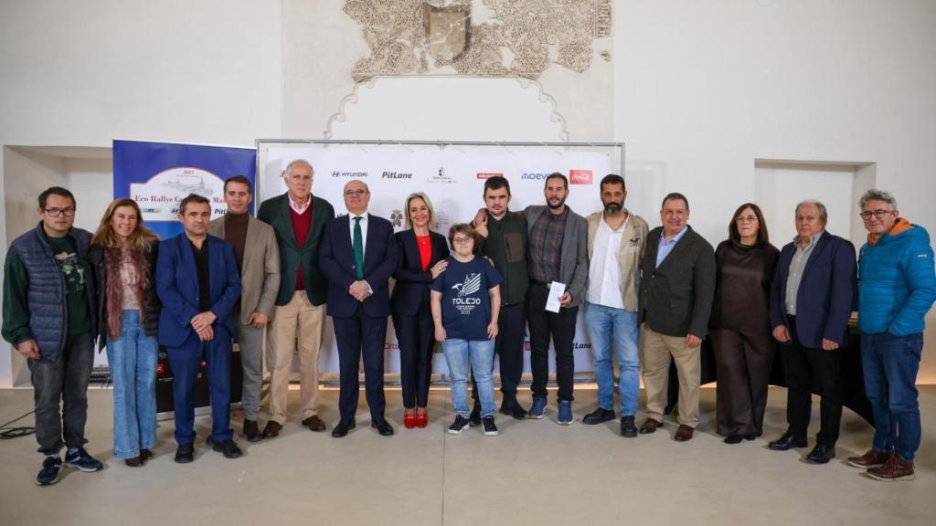 Presentación Eco Rallye Castilla-La Mancha, ciudad de Toledo.