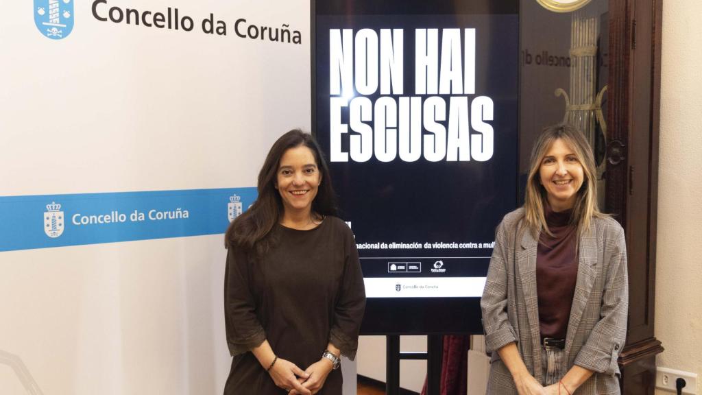 A Coruña presenta la campaña del 25N bajo el lema 'Non hai escusas': programación completa