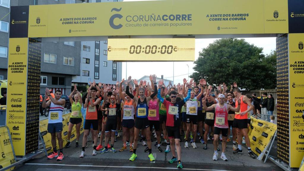 Salida de la carrera de Ventorrillo.