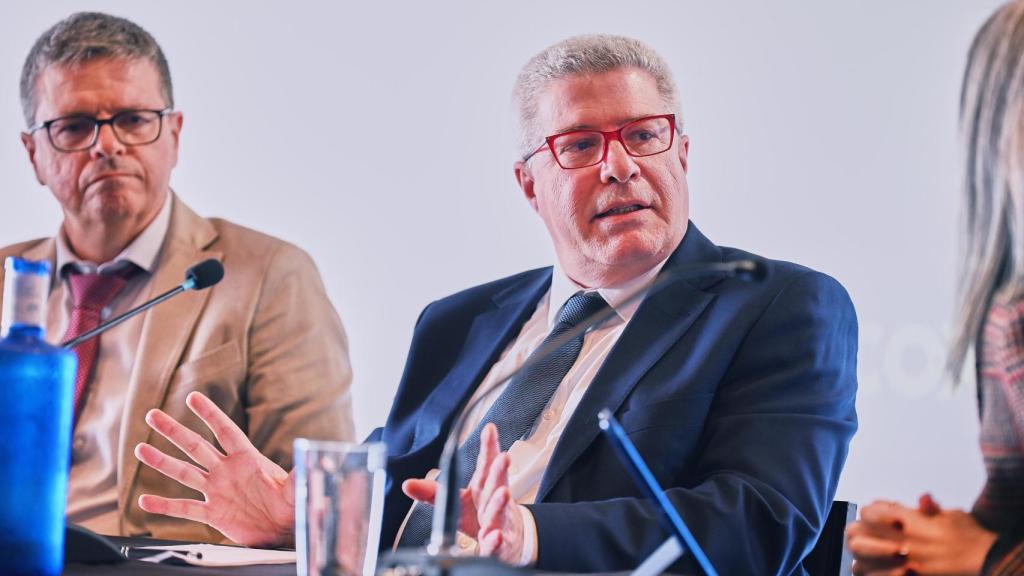 Manuel Alberto López Martín, director de Ingeniería de Procesos de Agua en Cox, en el I Foro del Agua organizado por El Español de Sevilla y Cox.