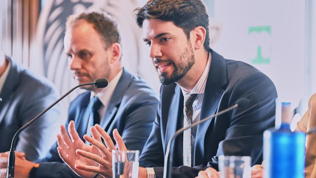 Rafael González Almenara, profesor en la Universidad de Sevilla (US) en el I foro del Agua organizado por EL ESPAÑOL y Cox.