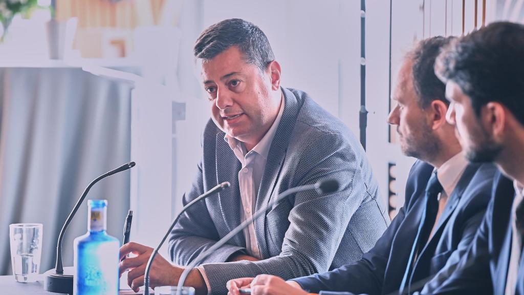 Baltasar Peñate Suárez, director del Departamento de Agua en el Instituto Tecnológico de Canarias en el I foro del Agua organizado por EL ESPAÑOL y Cox.