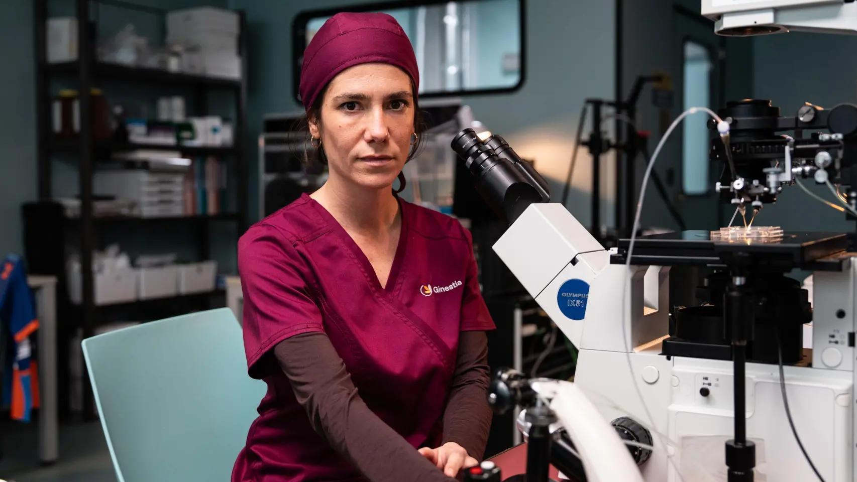 Imagen tomada en el set de grabación.