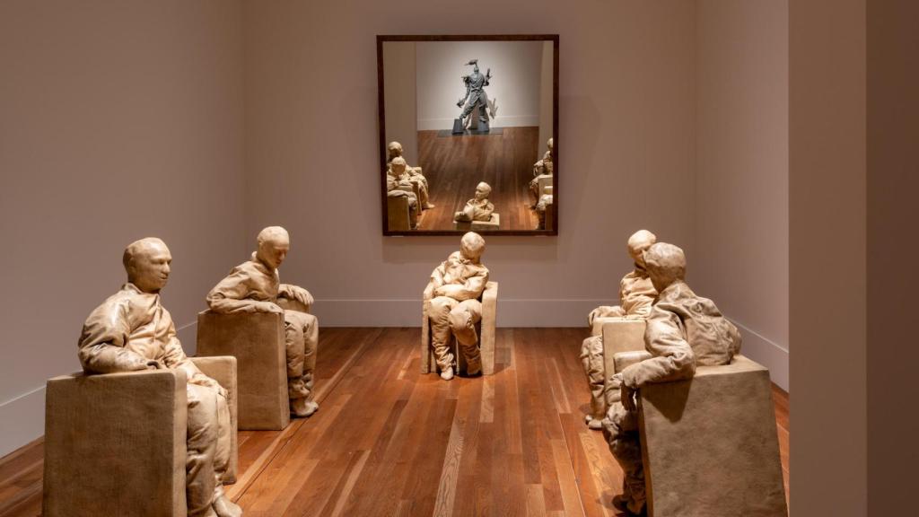 Image of the rooms of the exhibition 'Juan Muñoz. Art Stories'. Photo: ©National Prado Museum/Luis Asín.