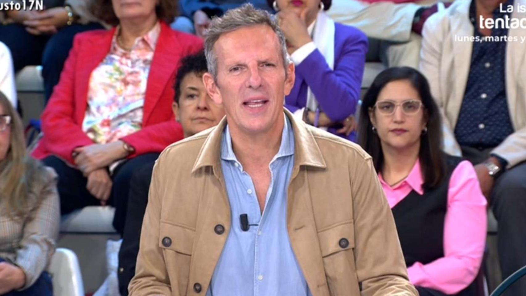 Joaquín Prat, presentador de 'El tiempo justo'.