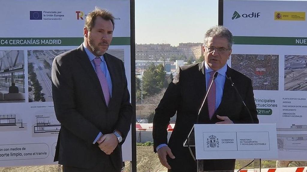 Óscar Puente y Ramón Jurado en una fotografía de archivo.