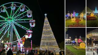 La decoración por Navidad de Alcalá de Henares.