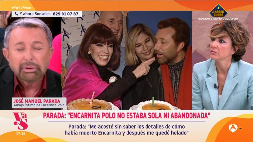 José Manuel Parada en 'Y Ahora Sonsoles'.