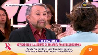 José Manuel Parada en el programa de 'Y Ahora Sonsoles'.