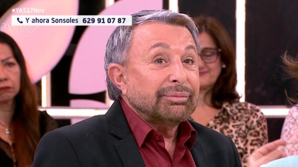 José Manuel Parada en el programa de 'Y Ahora Sonsoles'.