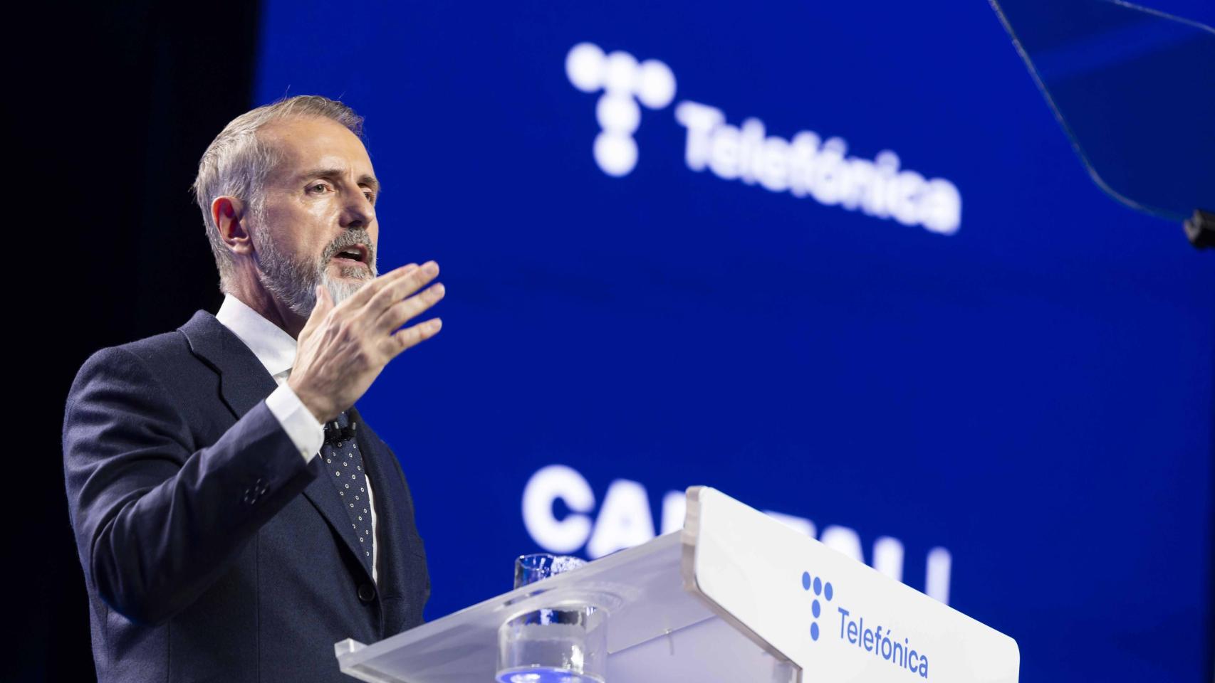 Marc Murtra, presidente ejecutivo de Telefónica, en el Capital Markets Day (CMD) 2025.