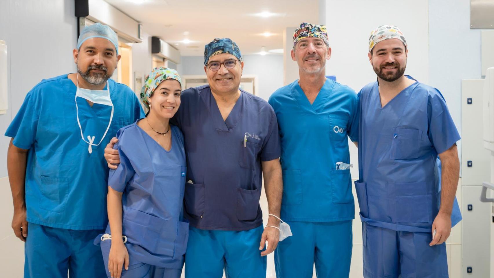 Profesionales en el curso.