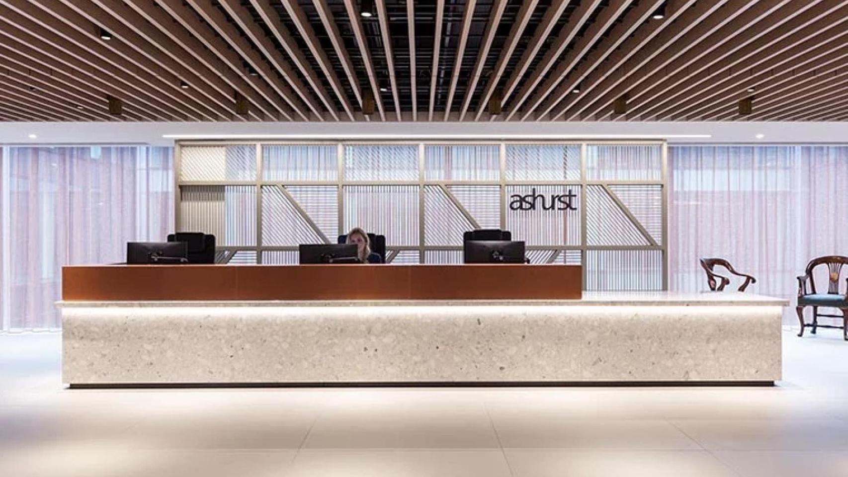 Oficinas de Ashurst en Londres.