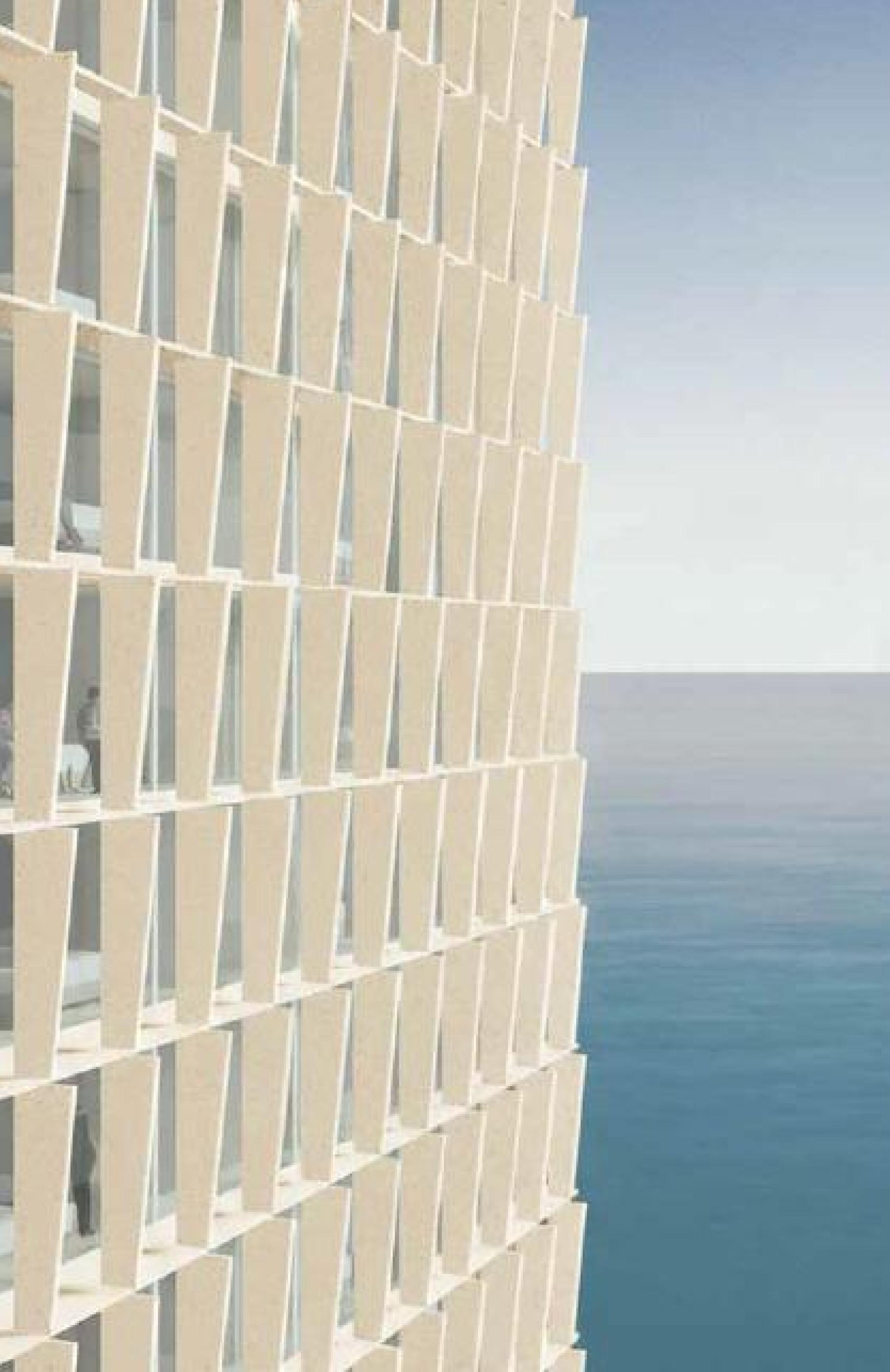 Detalle de la fachada.