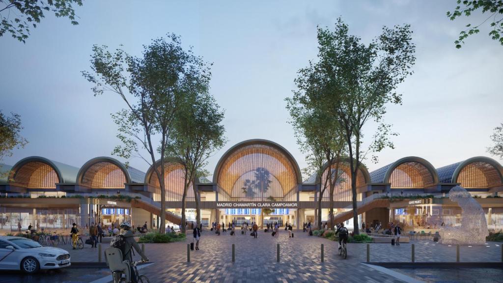 Futura imagen de la Estación de Chamartín.