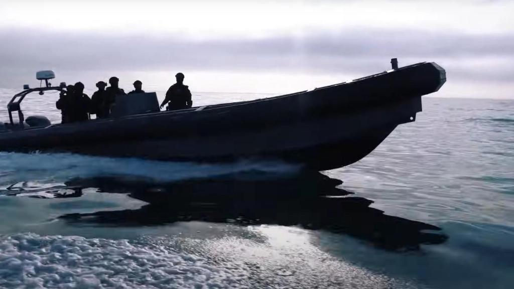 Lancha rápida del GEO.