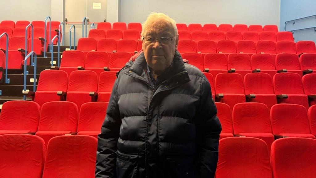 Jesús Sánchez, vecino de Vallecas que ha recibido un homenaje.