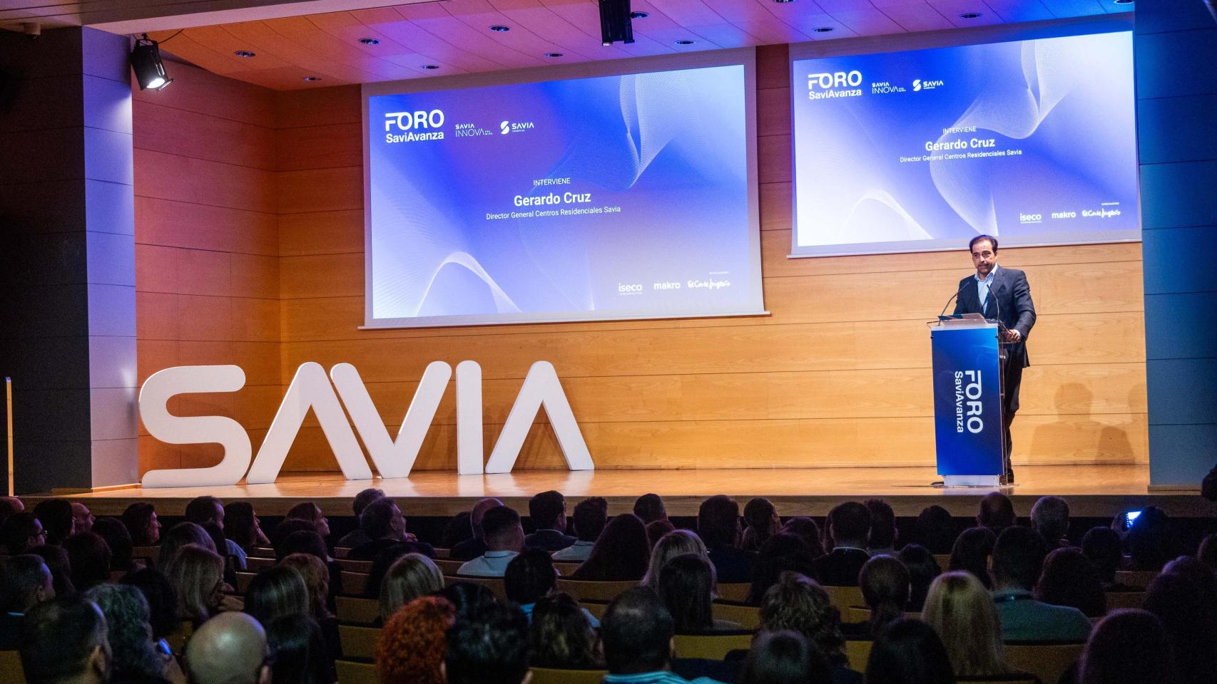 Gerardo Cruz, director general de Savia, en el IV Foro SaviAvanza.