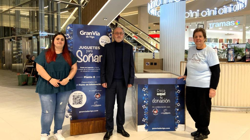 El Centro Comercial Gran Vía de Vigo pone en marcha su campaña de recogida de juguetes
