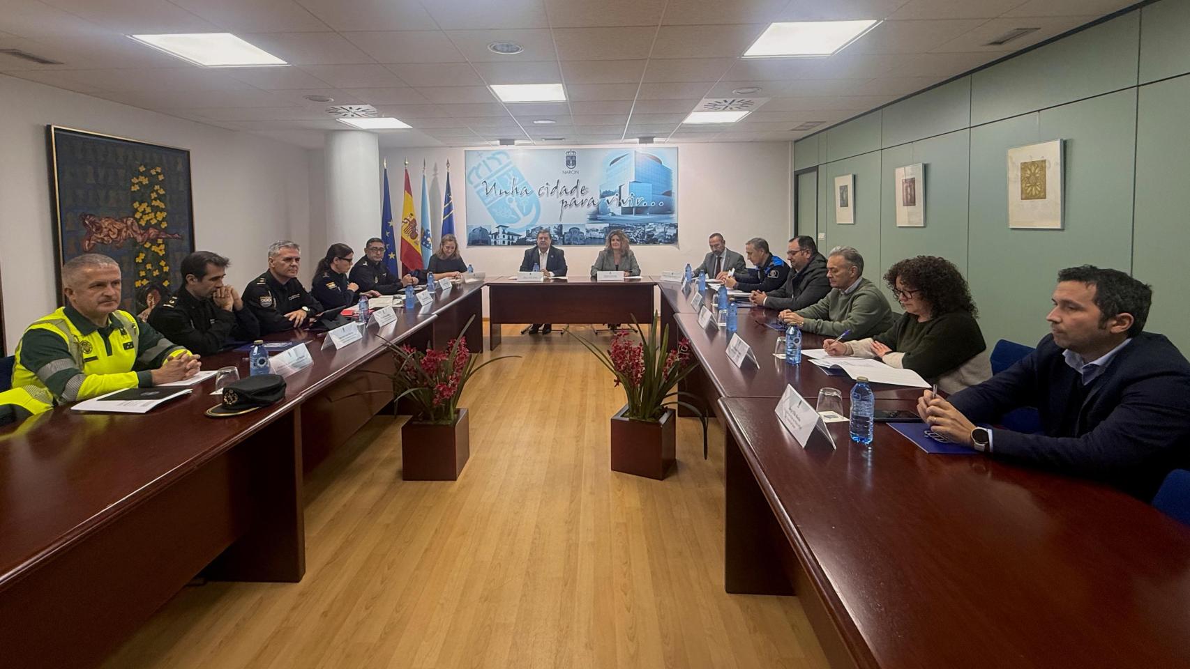 Imagen de la reunión.