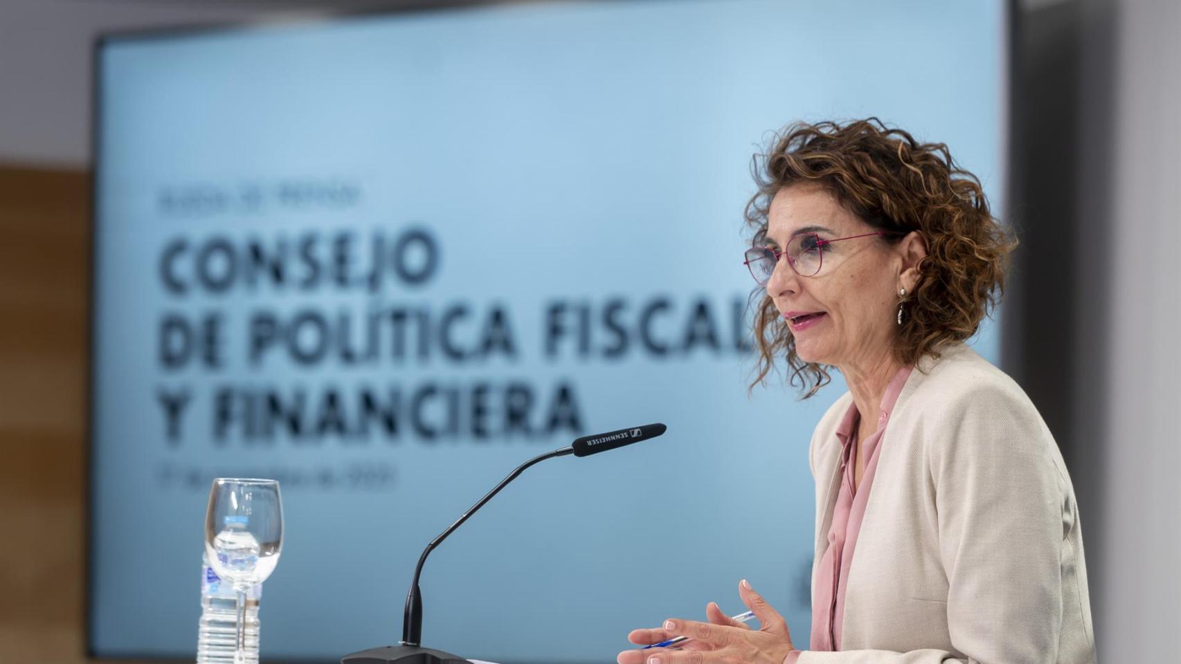 María Jesús Montero, ministra de Hacienda. Foto: Alberto Ortega / Europa Press.