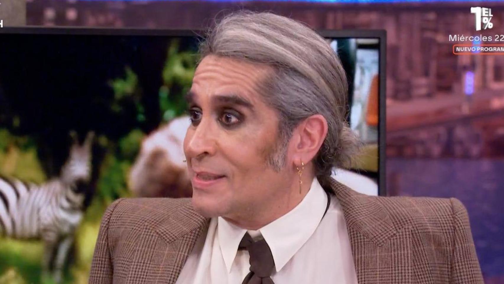 Mario Vaquerizo en 'El Hormiguero'.