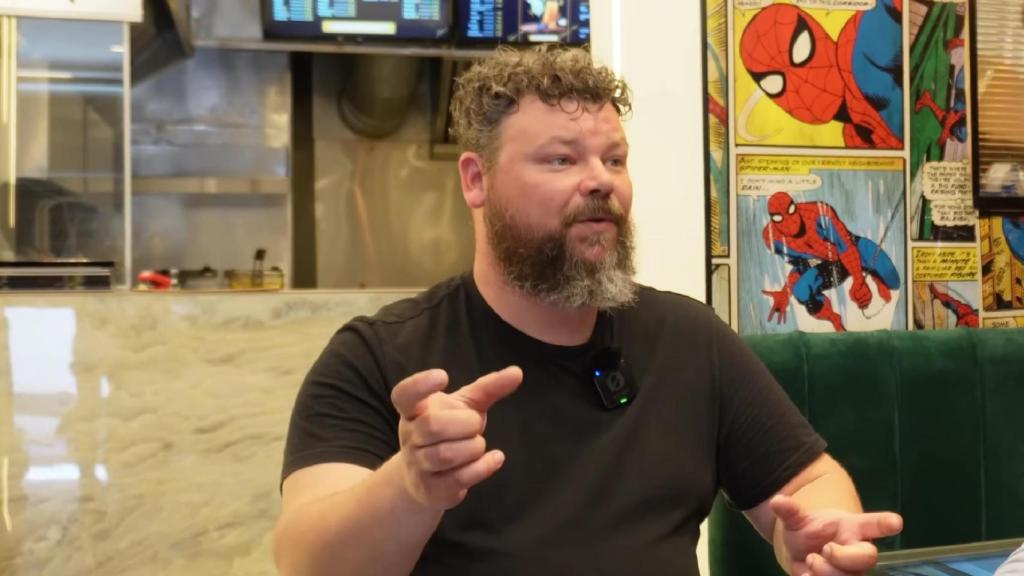 Pierre, gerente de Köbab Gourmet