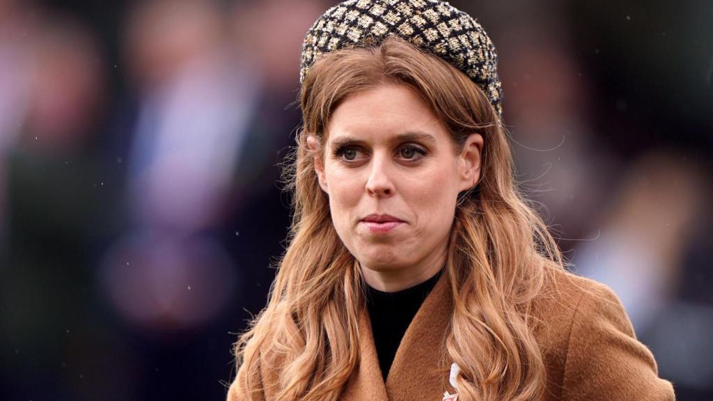 La princesa Beatriz de York en un acto en Reino Unido en 2024.