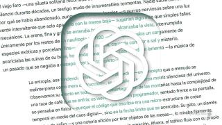 Fotomontaje inspirado en ChatGPT