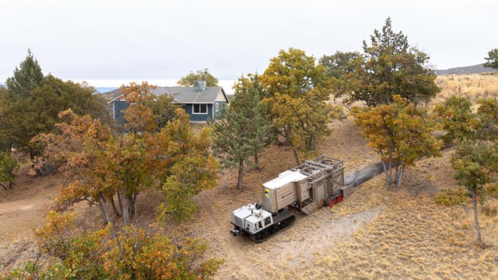 BurnBot, el robot que crea cortafuegos.