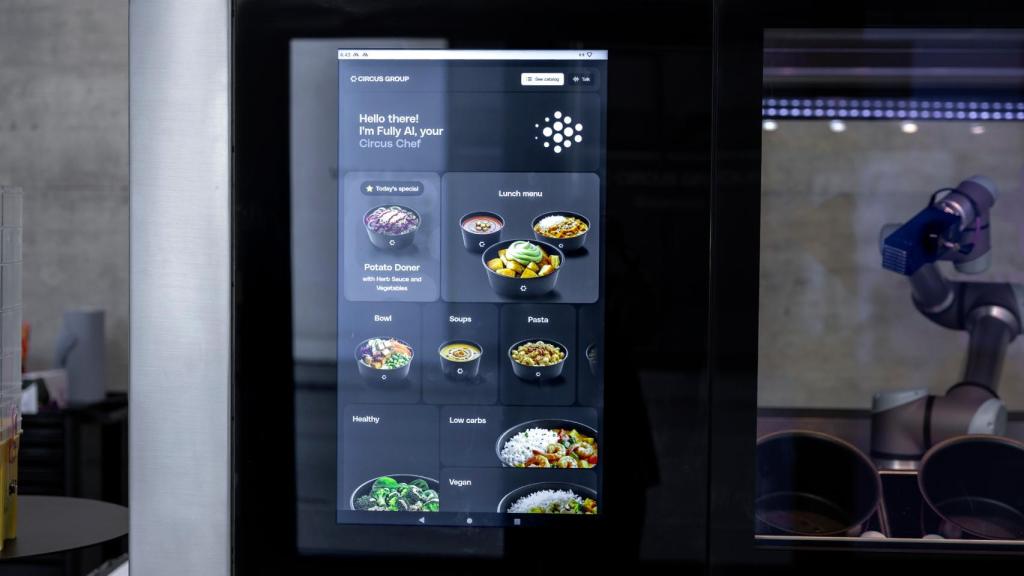 Pantalla para seleccionar la receta