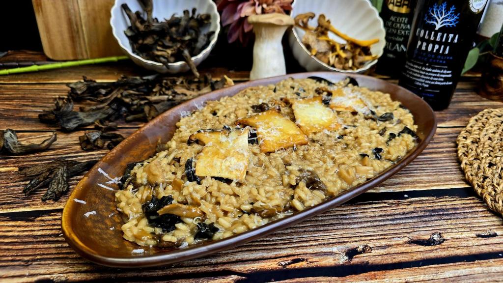 Risotto de setas.