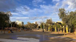 Imagen del barrio de la Alameda de Hércules.