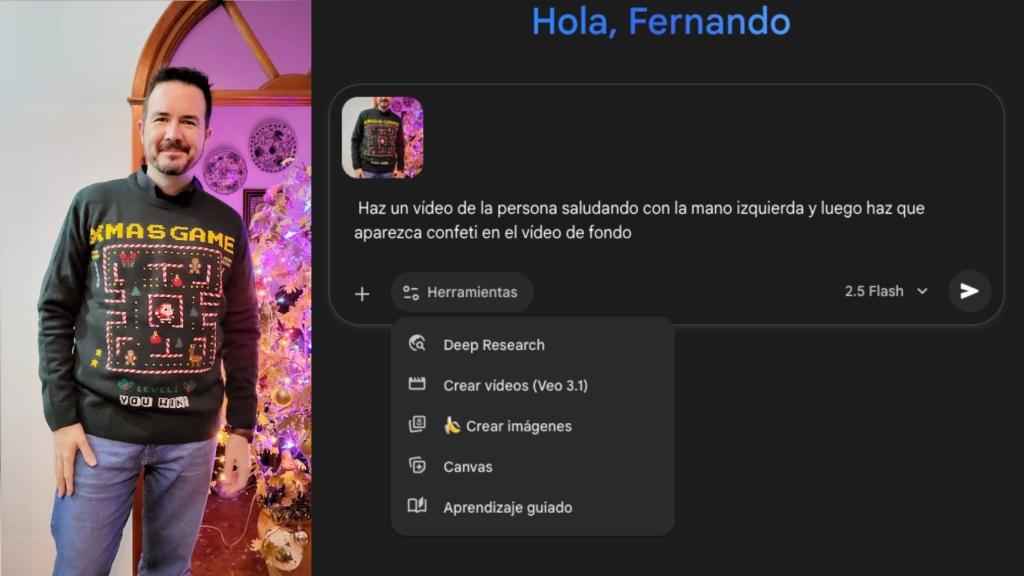 Petición en Gemini